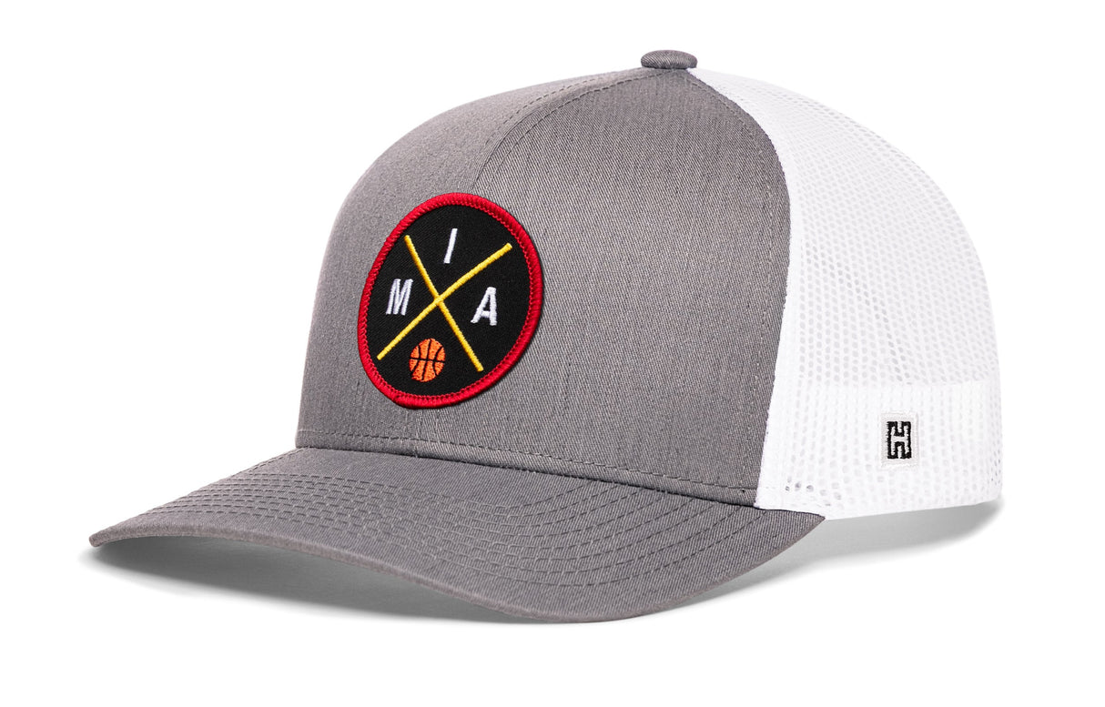 Miami Trucker Hat | MIA X Basketball Snapback