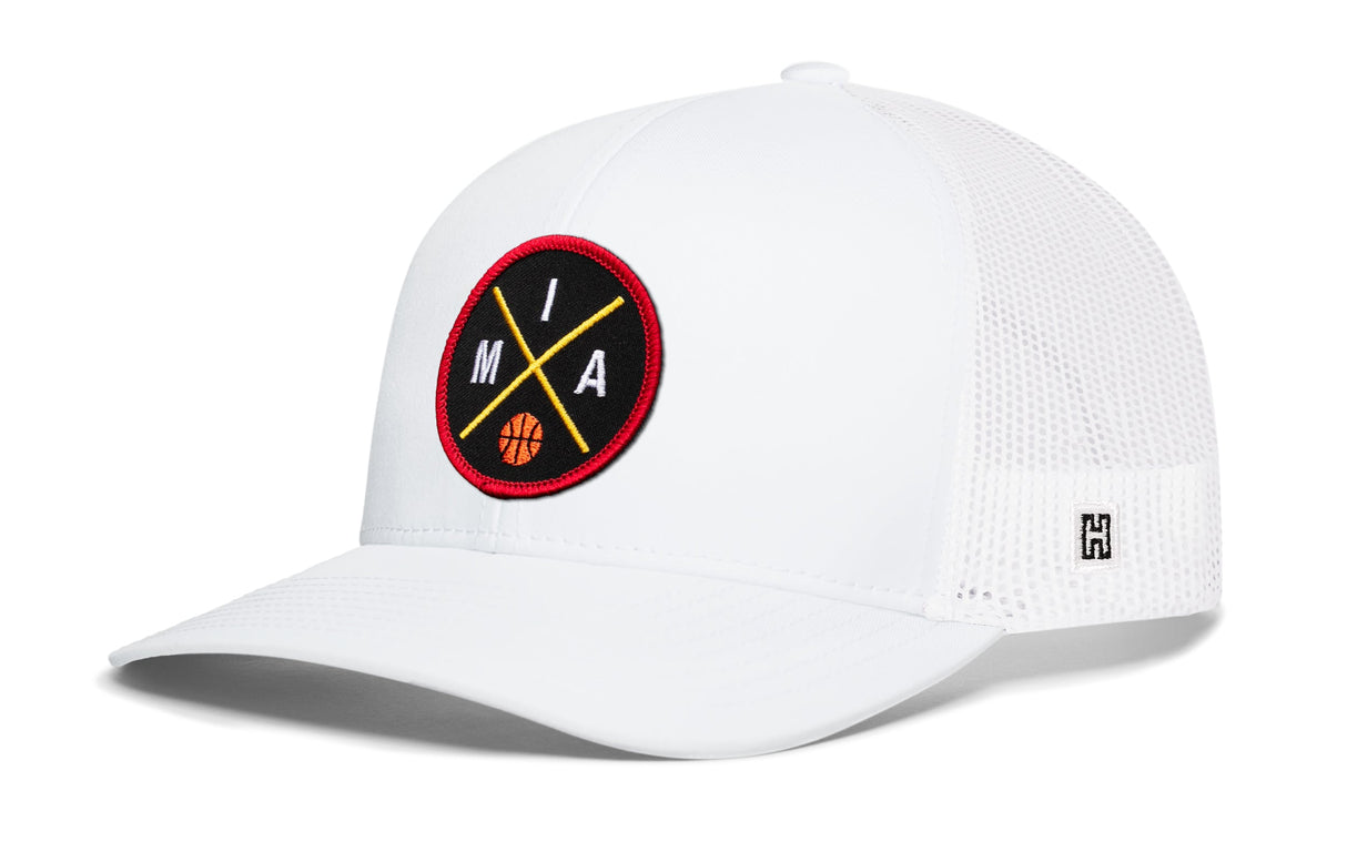 Miami Trucker Hat | MIA X Basketball Snapback
