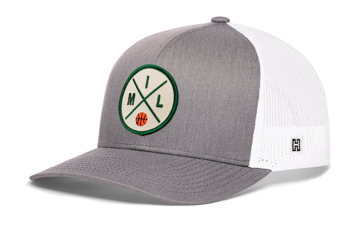 Milwaukee Trucker Hat | MIL X Basketball Snapback