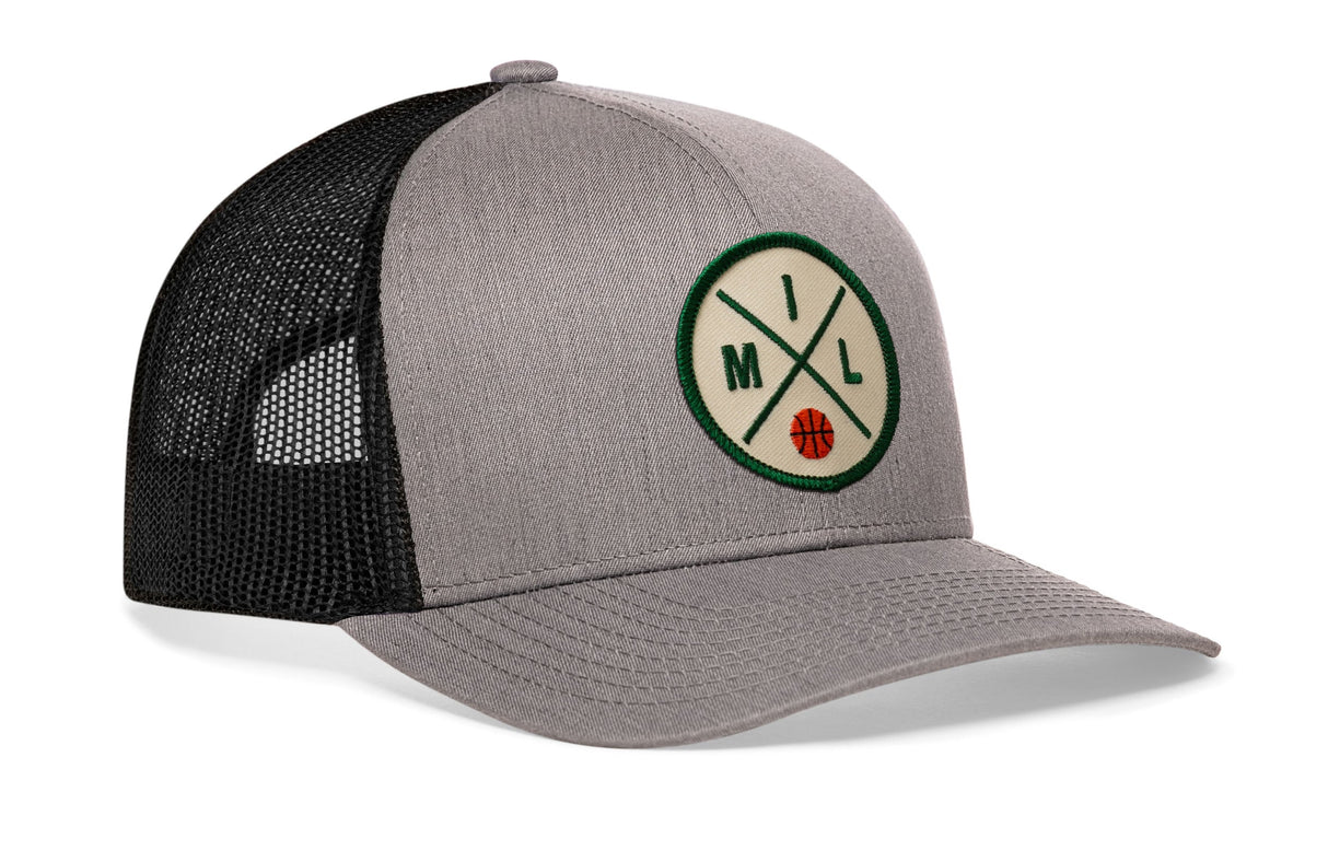 Milwaukee Trucker Hat | MIL X Basketball Snapback