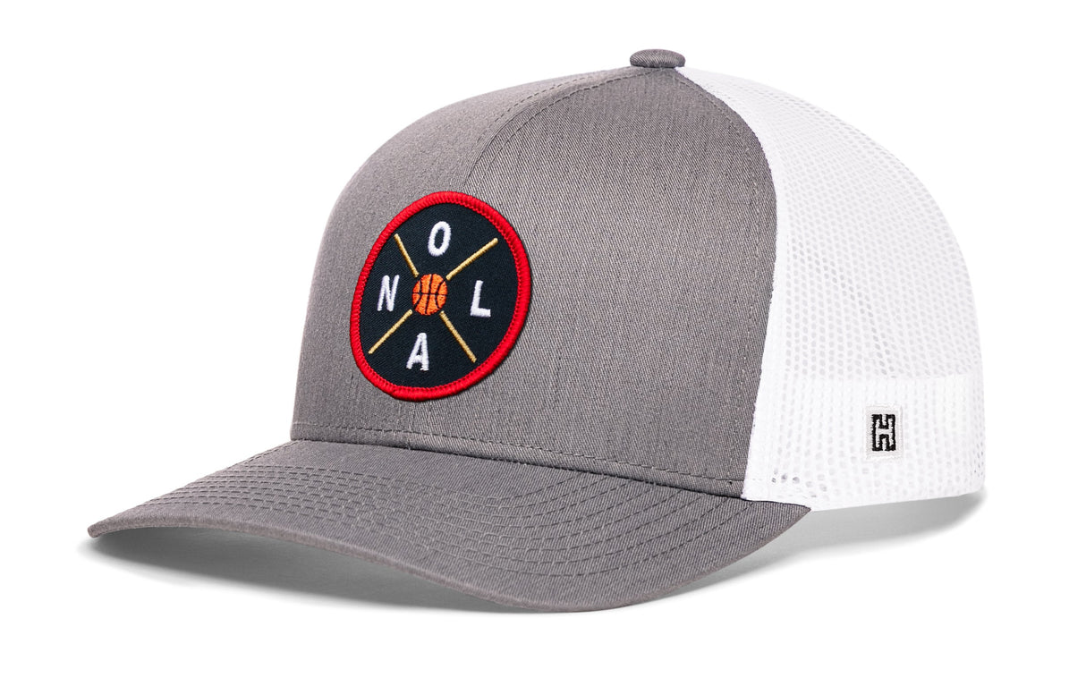 New Orleans Trucker Hat | NOLA X Basketball Snapback