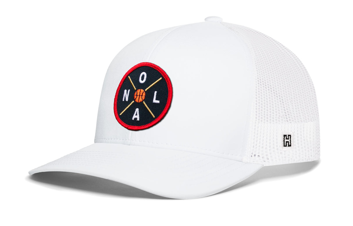 New Orleans Trucker Hat | NOLA X Basketball Snapback