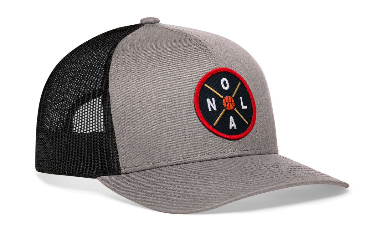 New Orleans Trucker Hat | NOLA X Basketball Snapback