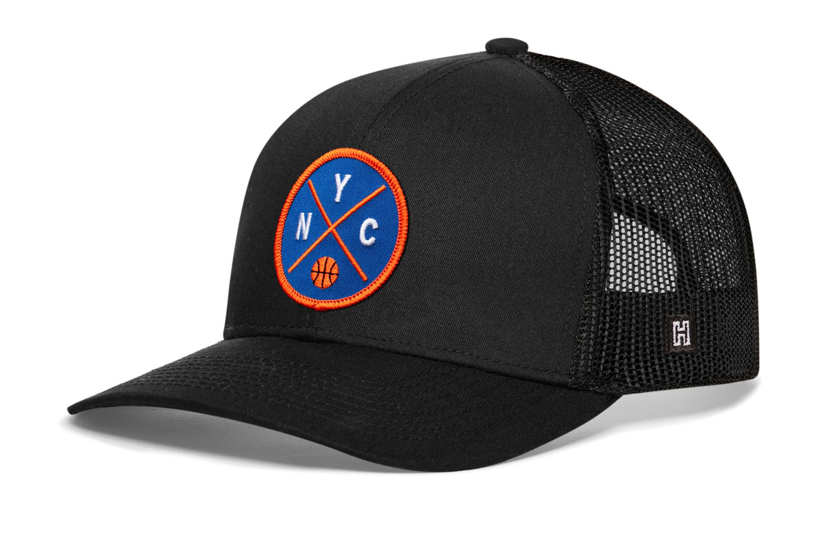 New York Trucker Hat | NYC X Basketball Snapback