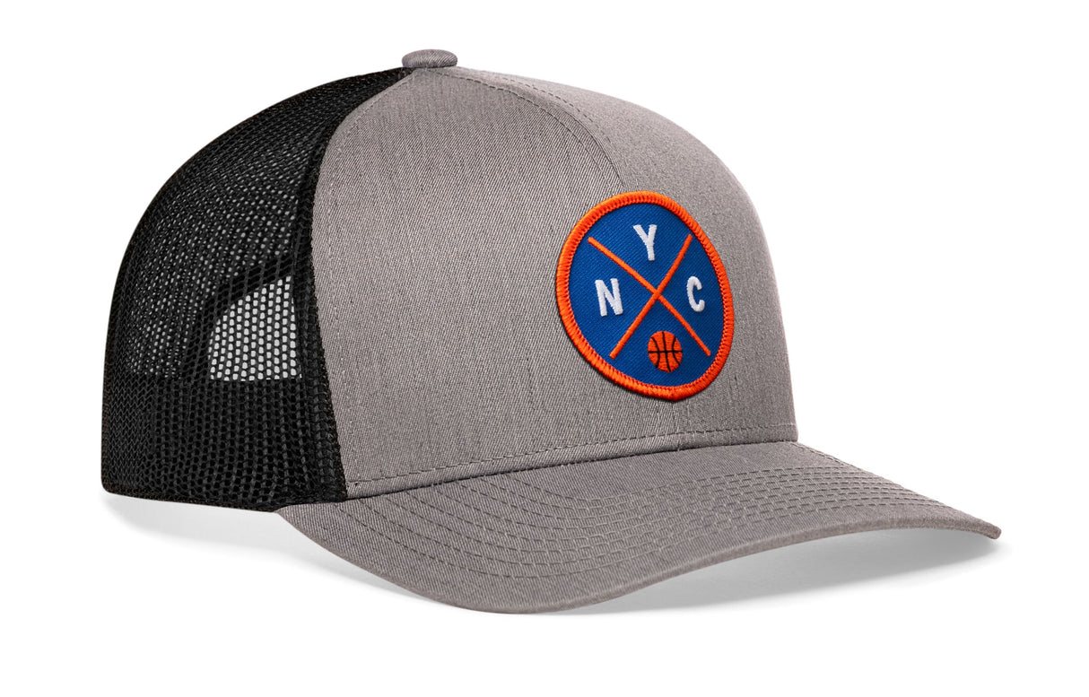 New York Trucker Hat | NYC X Basketball Snapback