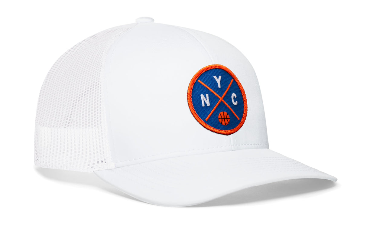 New York Trucker Hat | NYC X Basketball Snapback