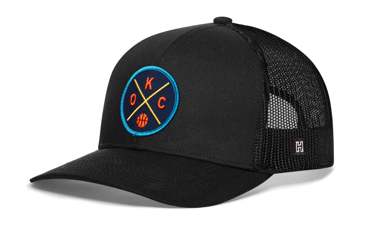 Oklahoma City Trucker Hat | OKC X Basketball Snapback