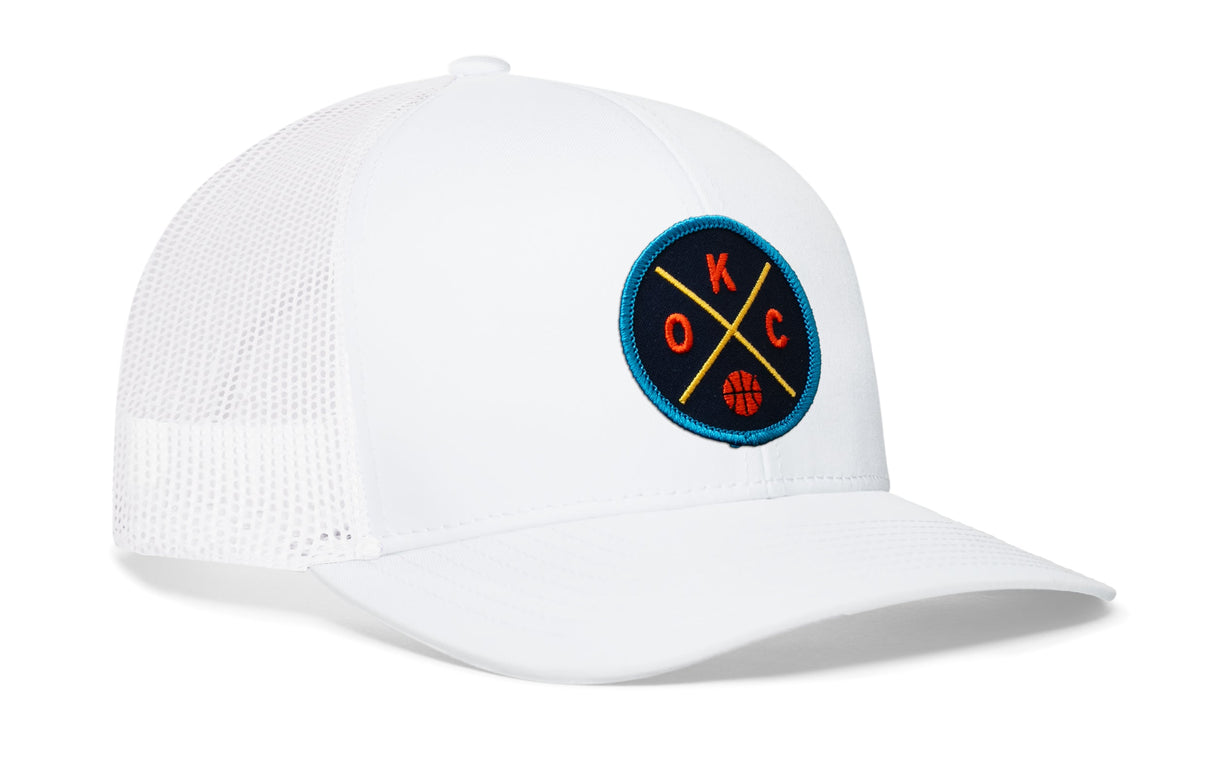 Oklahoma City Trucker Hat | OKC X Basketball Snapback