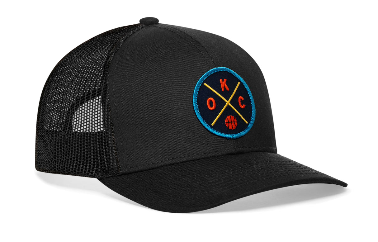Oklahoma City Trucker Hat | OKC X Basketball Snapback
