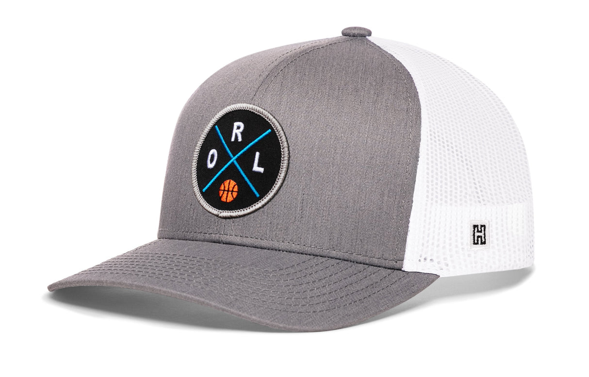 Orlando Trucker Hat | ORL X Basketball Snapback