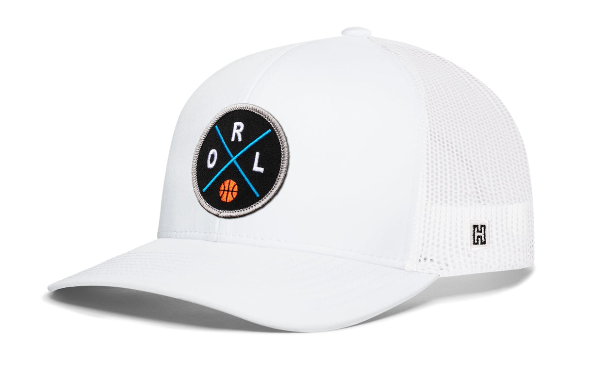 Orlando Trucker Hat | ORL X Basketball Snapback