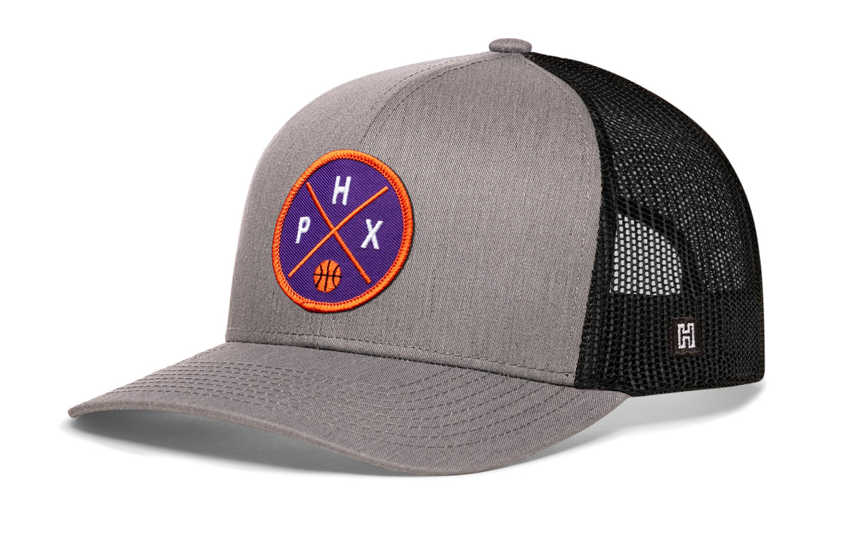 Phoenix Trucker Hat | PHX X Basketball Snapback