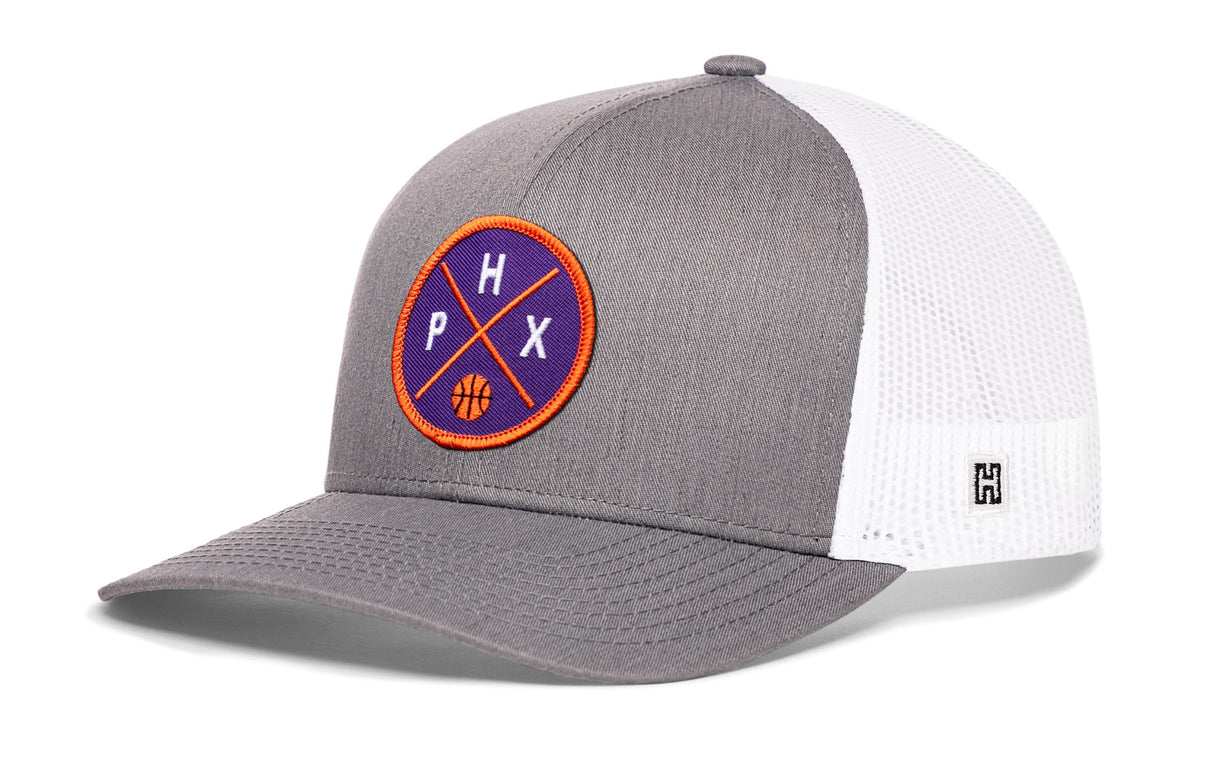 Phoenix Trucker Hat | PHX X Basketball Snapback