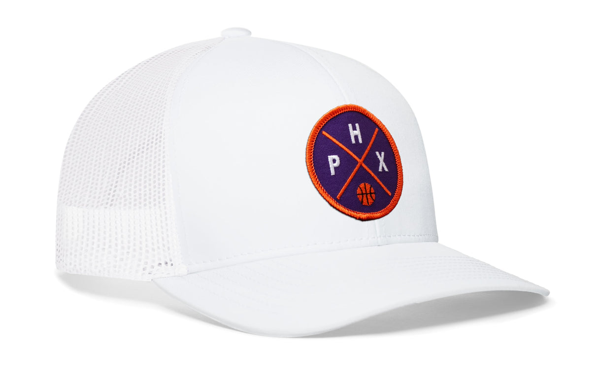 Phoenix Trucker Hat | PHX X Basketball Snapback