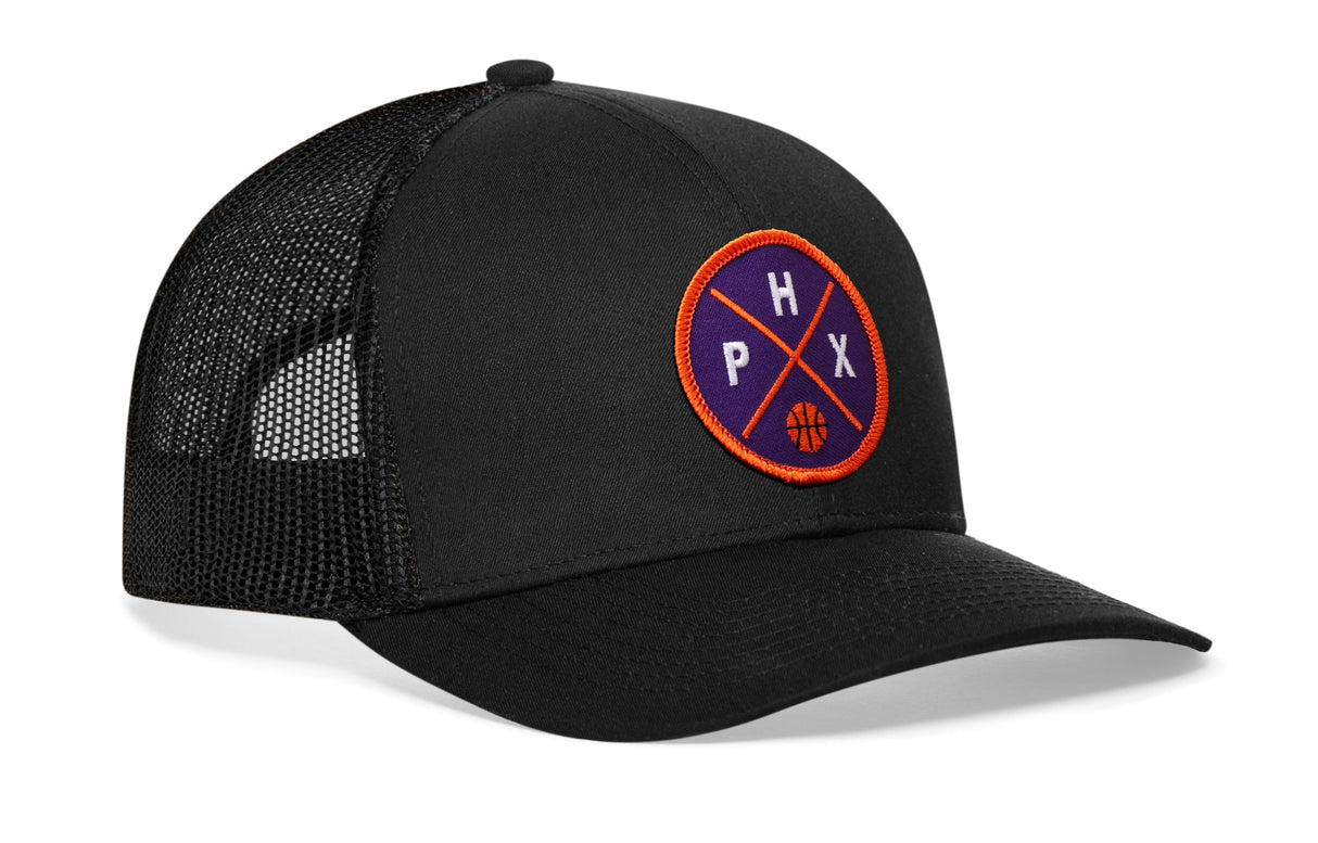 Phoenix Trucker Hat | PHX X Basketball Snapback