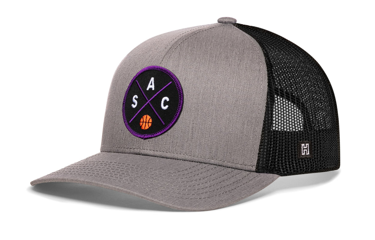 Sacramento Trucker Hat | SAC X Basketball Snapback