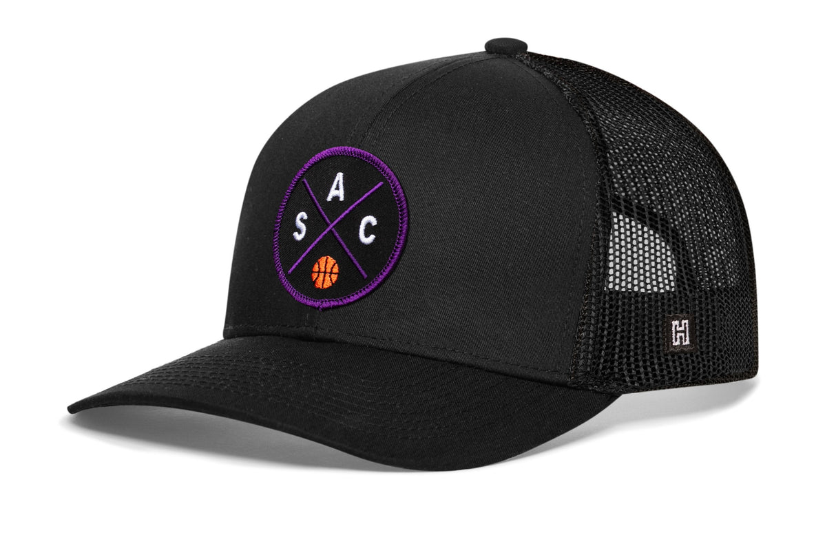 Sacramento Trucker Hat | SAC X Basketball Snapback
