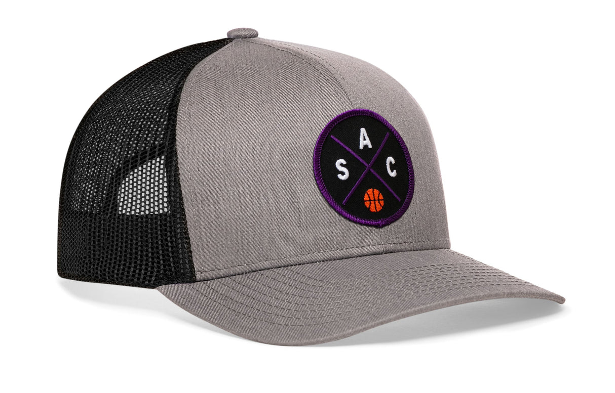 Sacramento Trucker Hat | SAC X Basketball Snapback
