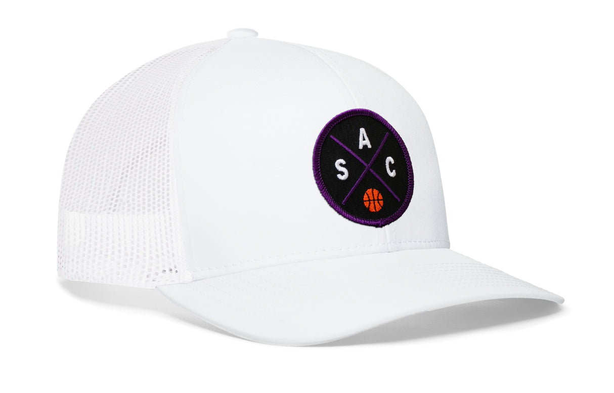 Sacramento Trucker Hat | SAC X Basketball Snapback