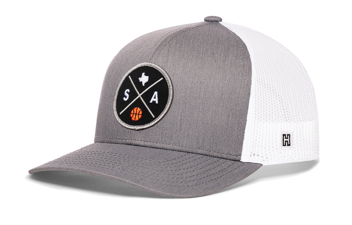 San Antonio Trucker Hat | SA X Basketball Snapback