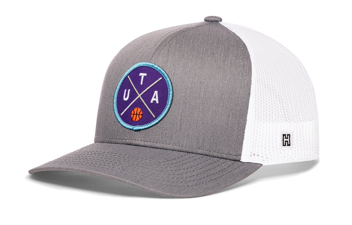Utah Trucker Hat | UTA X Basketball Snapback