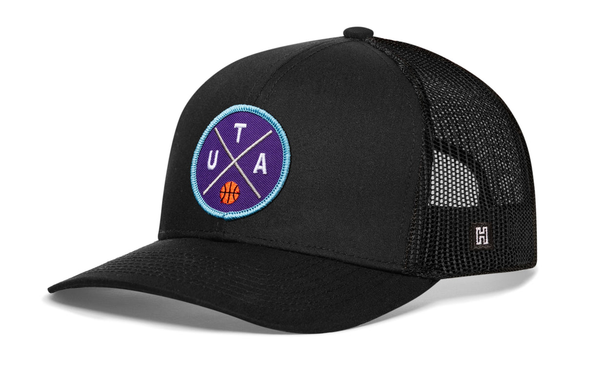 Utah Trucker Hat | UTA X Basketball Snapback