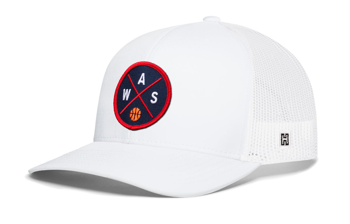 Washington DC Trucker Hat | WAS X Basketball Snapback
