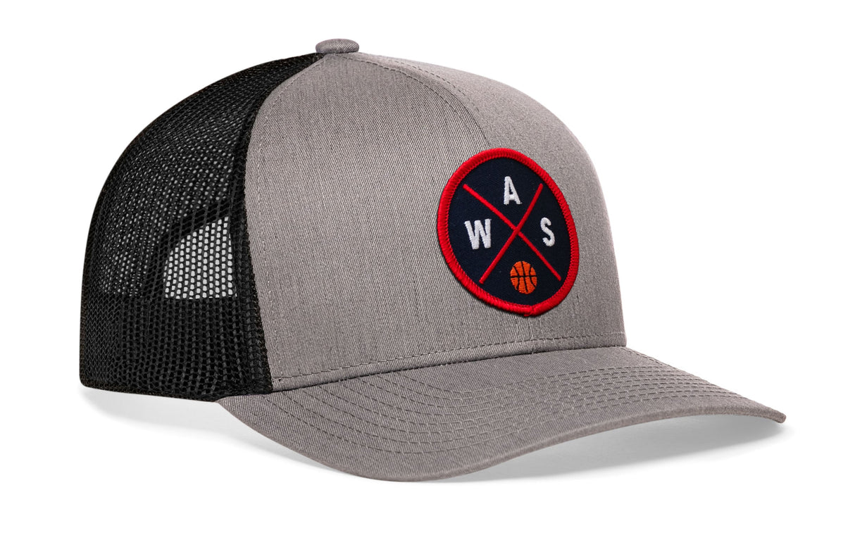 Washington DC Trucker Hat | WAS X Basketball Snapback