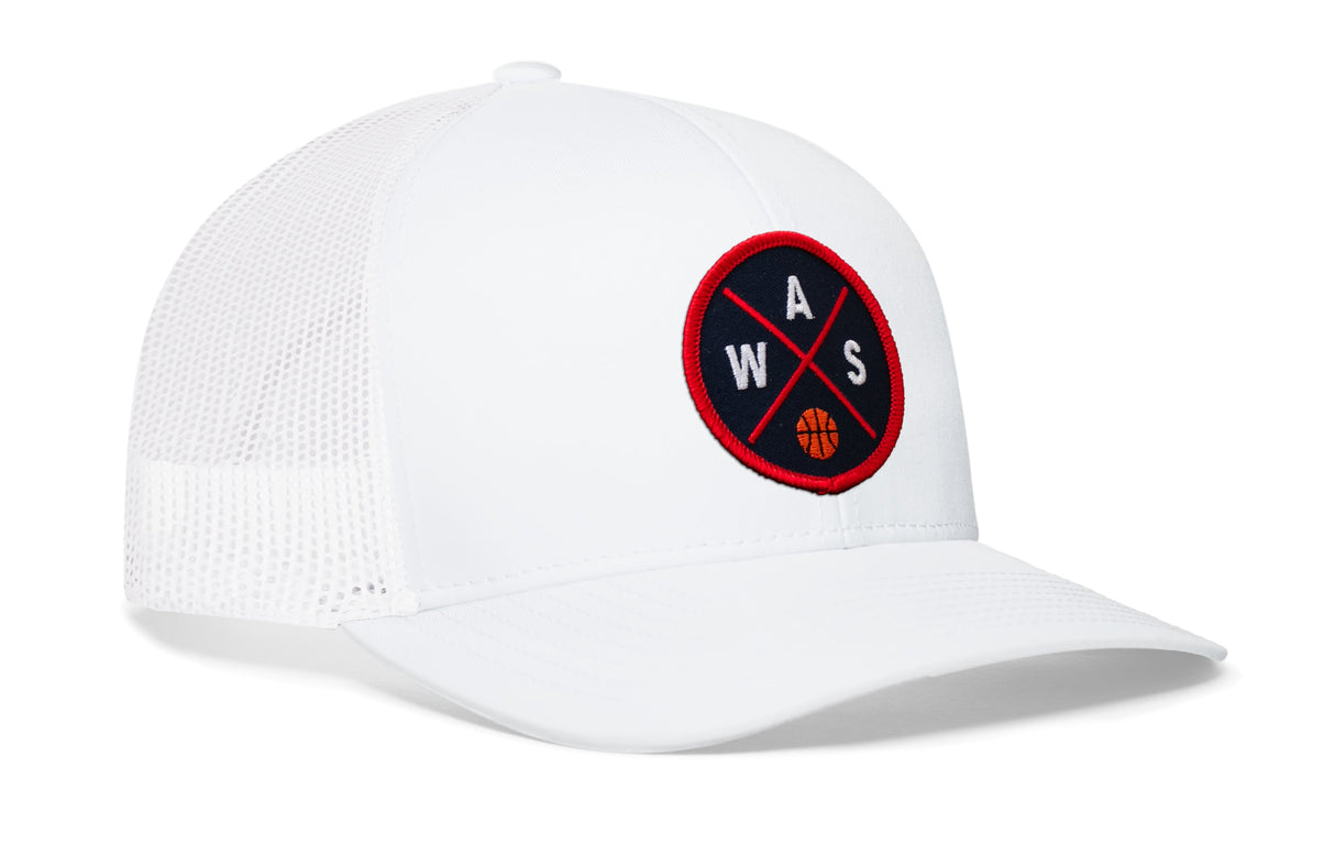 Washington DC Trucker Hat | WAS X Basketball Snapback