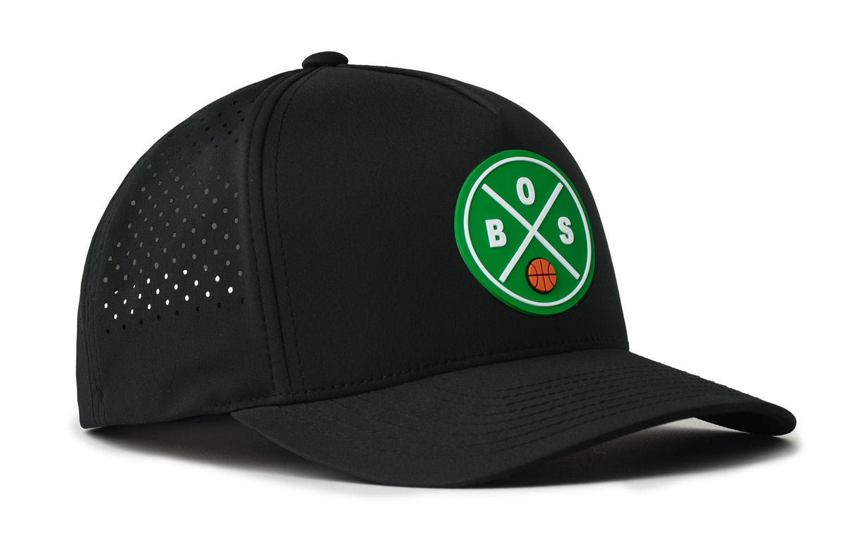Boston Basketball Performance 5-Panel Hat | BOS X Flexfit® Snapback