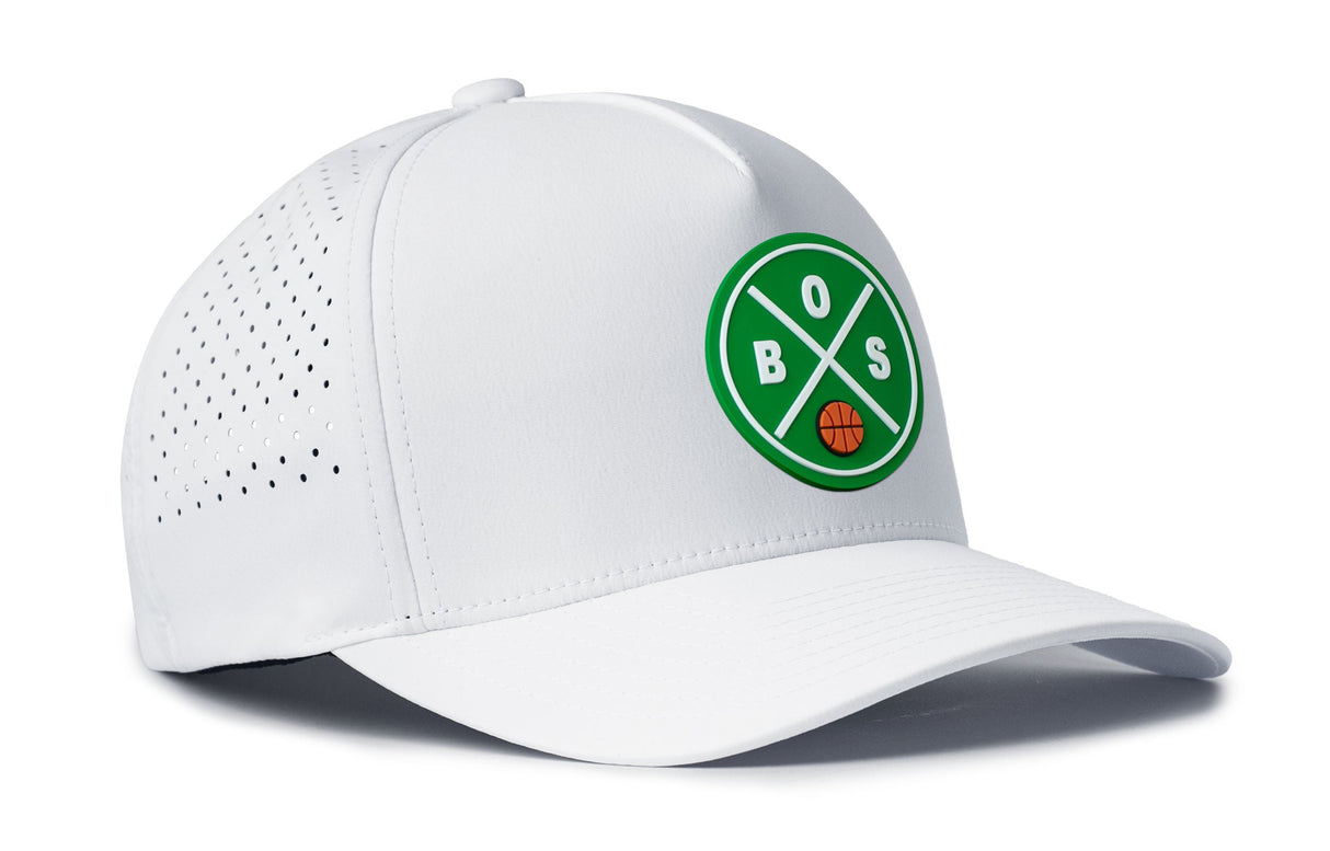 Boston Basketball Performance 5-Panel Hat | BOS X Flexfit® Snapback