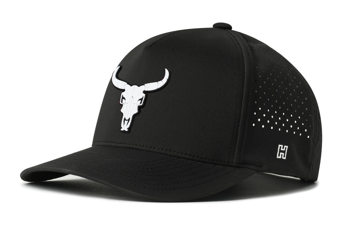 Bull Skull Performance 5-Panel Hat | Steer Flexfit Snapback