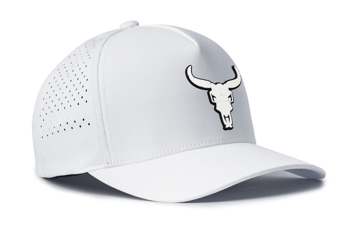Bull Skull Performance 5-Panel Hat | Steer Flexfit Snapback