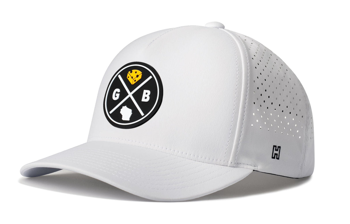 Green Bay Performance 5-Panel Hat | GB X Cheese Flexfit® Snapback