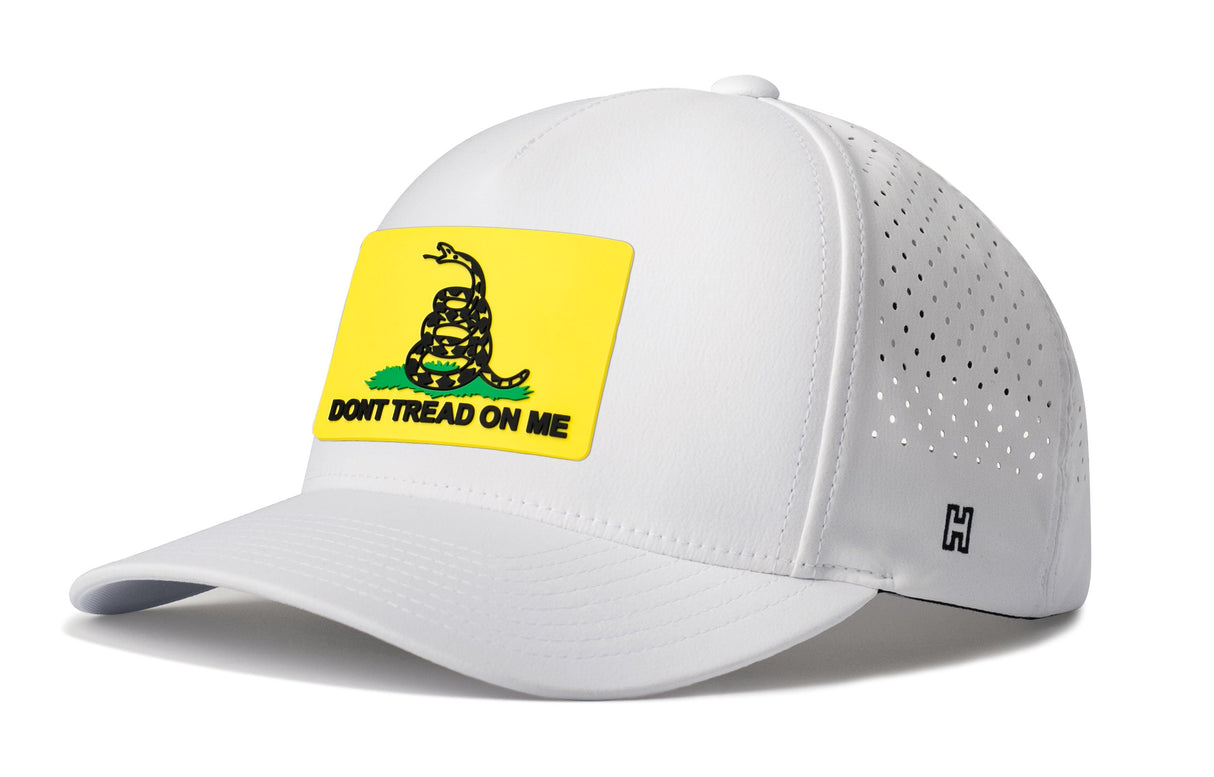Dont Tread On Me 5-Panel Hat | Yellow Gadsden Flag Flexfit® Snapback