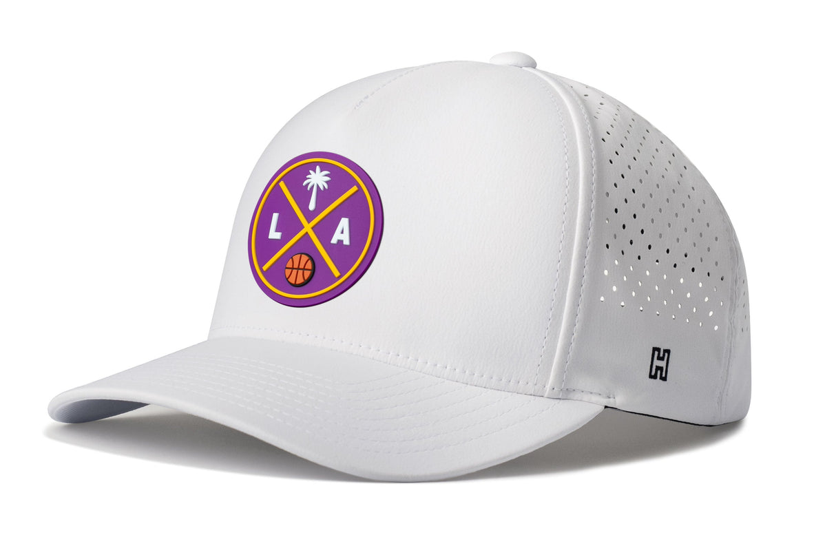 Los Angeles Basketball Performance 5-Panel Hat | LA X Flexfit® Snapback