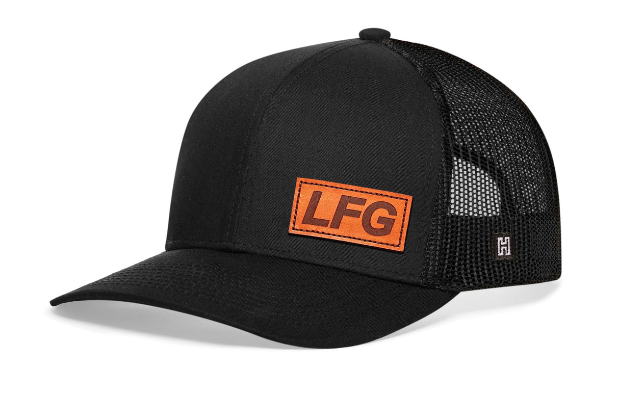 LFG Trucker Hat | Black Lets Go Snapback