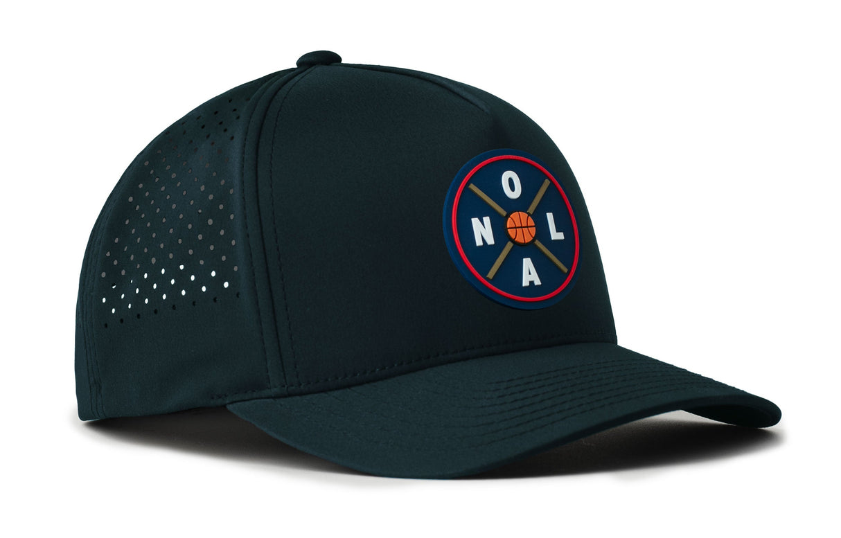 New Orleans Basketball Performance 5-Panel Hat | NOLA X Flexfit® Snapback