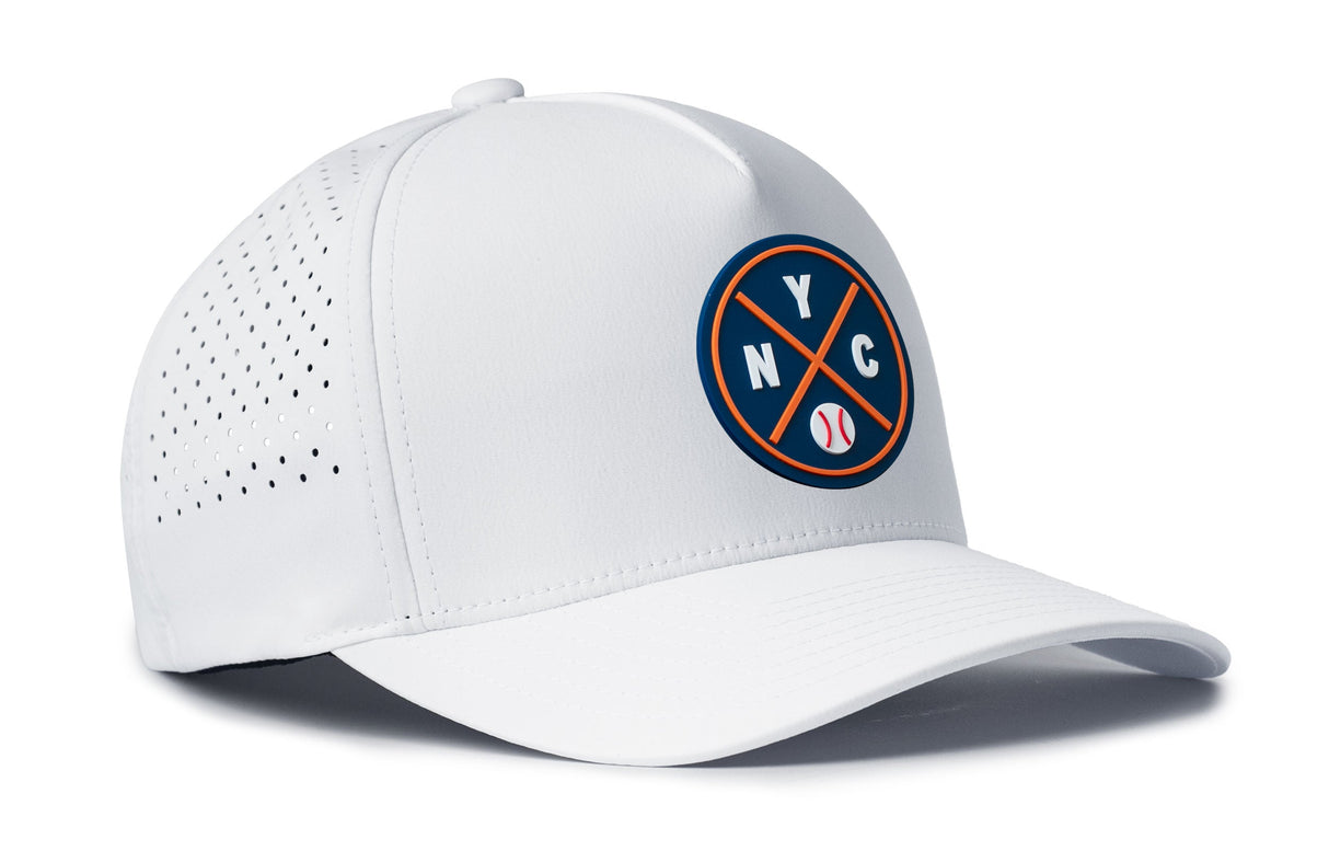New York Baseball Performance 5-Panel Hat | Blue NYC X Flexfit® Snapback
