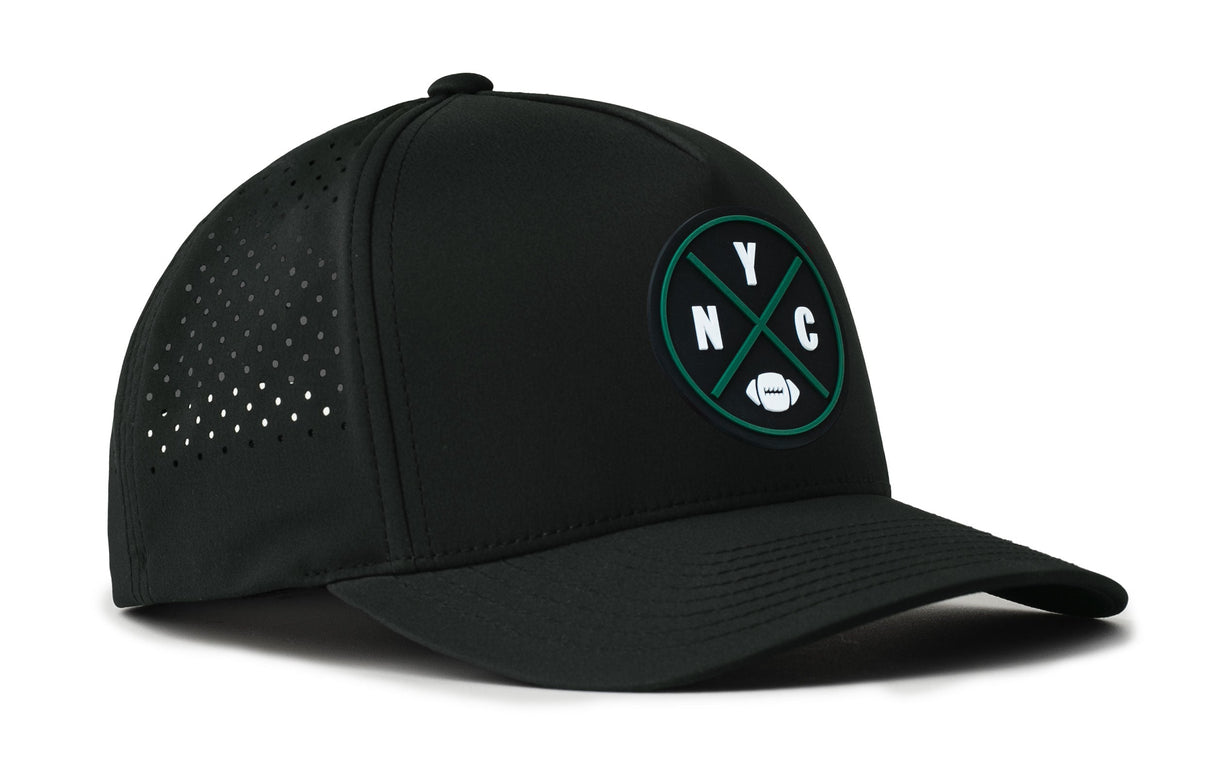 New York Football Performance 5-Panel Hat | Green NYC X Flexfit® Snapback