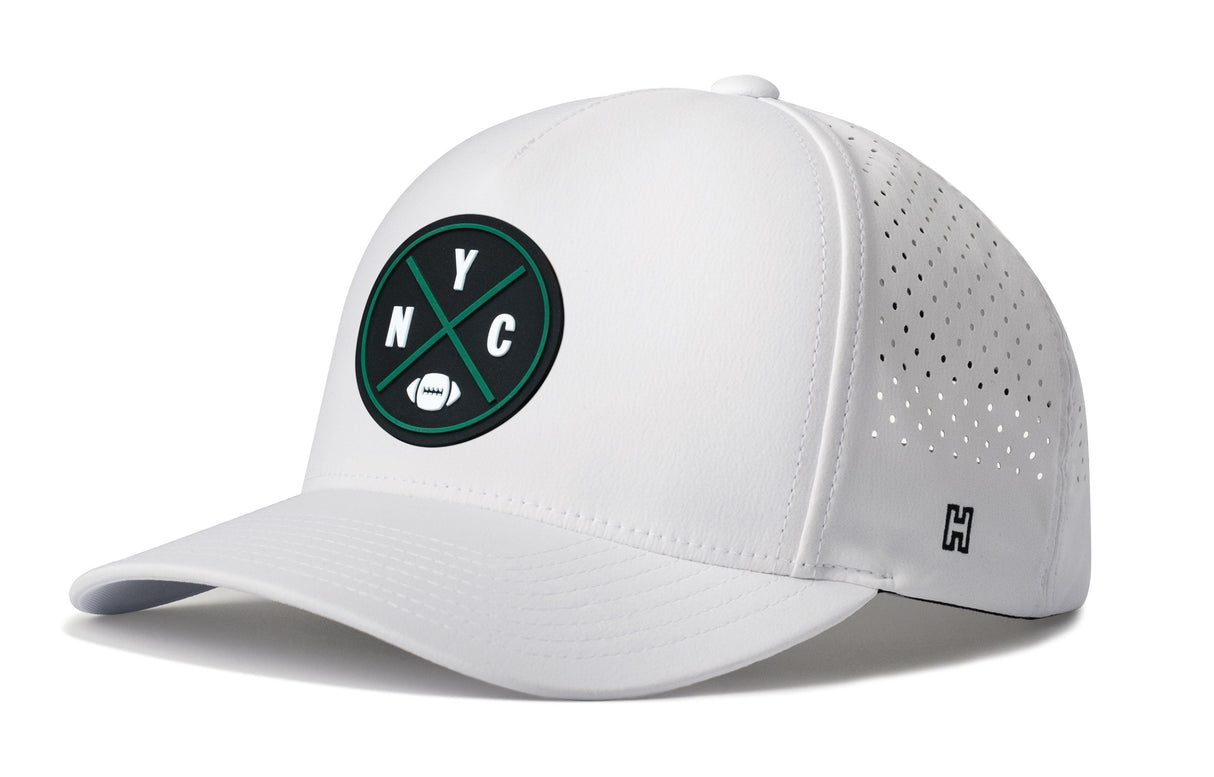New York Football Performance 5-Panel Hat | Green NYC X Flexfit® Snapback
