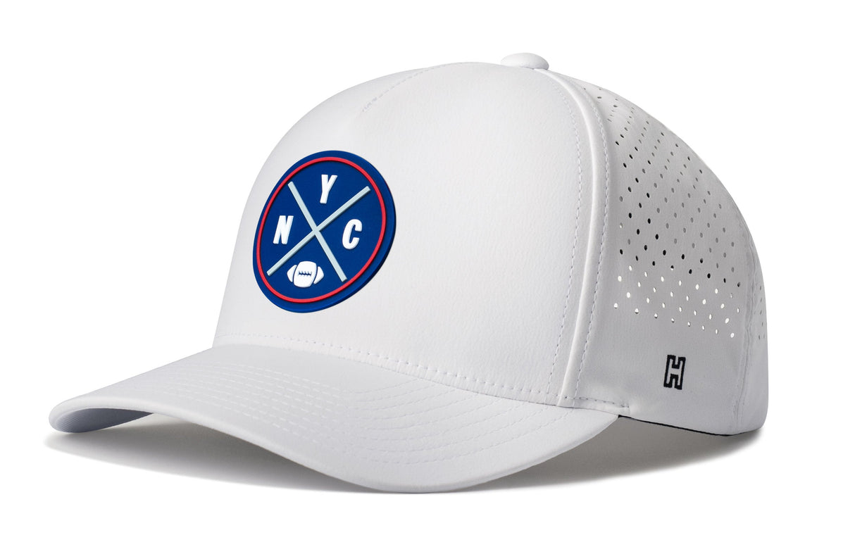 New York Football Performance 5-Panel Hat | Blue NYC X Flexfit® Snapback