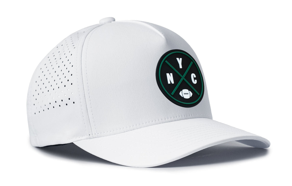 New York Football Performance 5-Panel Hat | Green NYC X Flexfit® Snapback