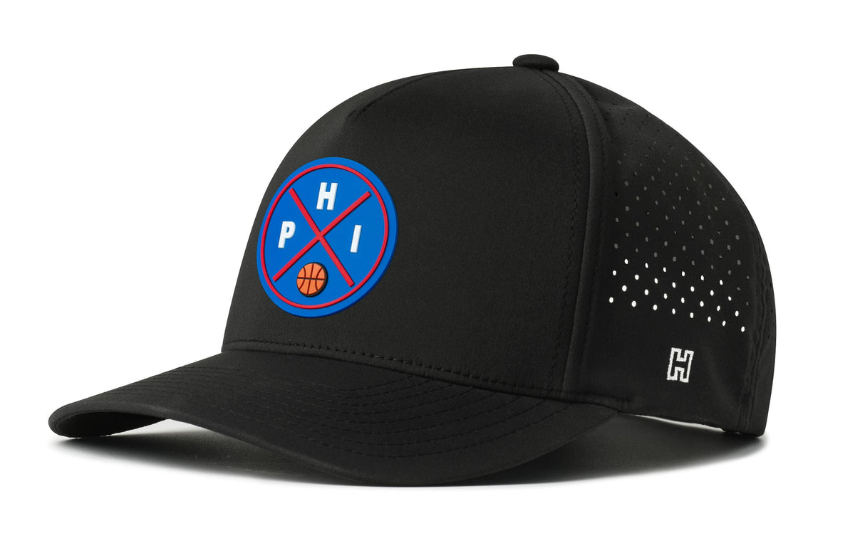 Philadelphia Basketball Performance 5-Panel Hat | PHI X Flexfit® Snapback