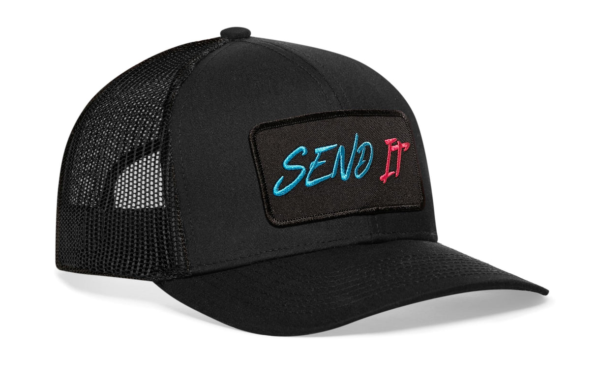 Send It Trucker Hat | Black Snapback