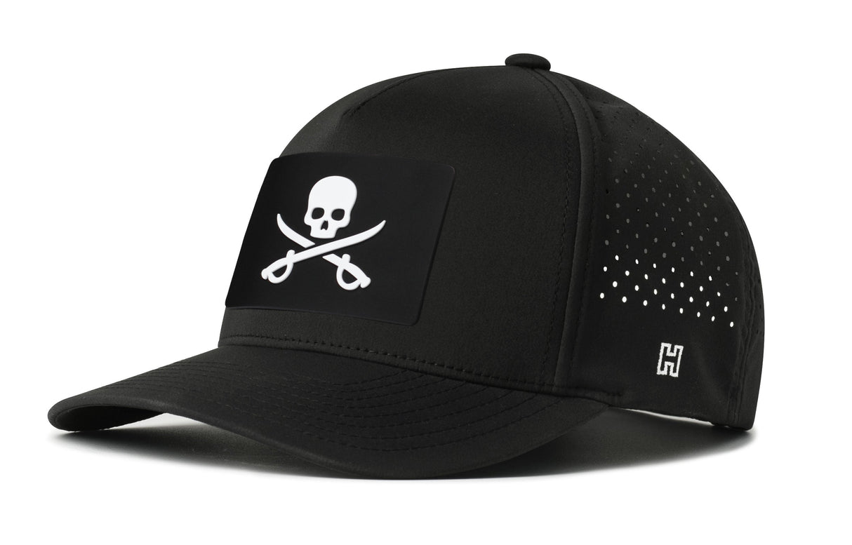 Pirate Flag Performance 5-Panel Hat | Jolly Roger Flexfit® Snapback