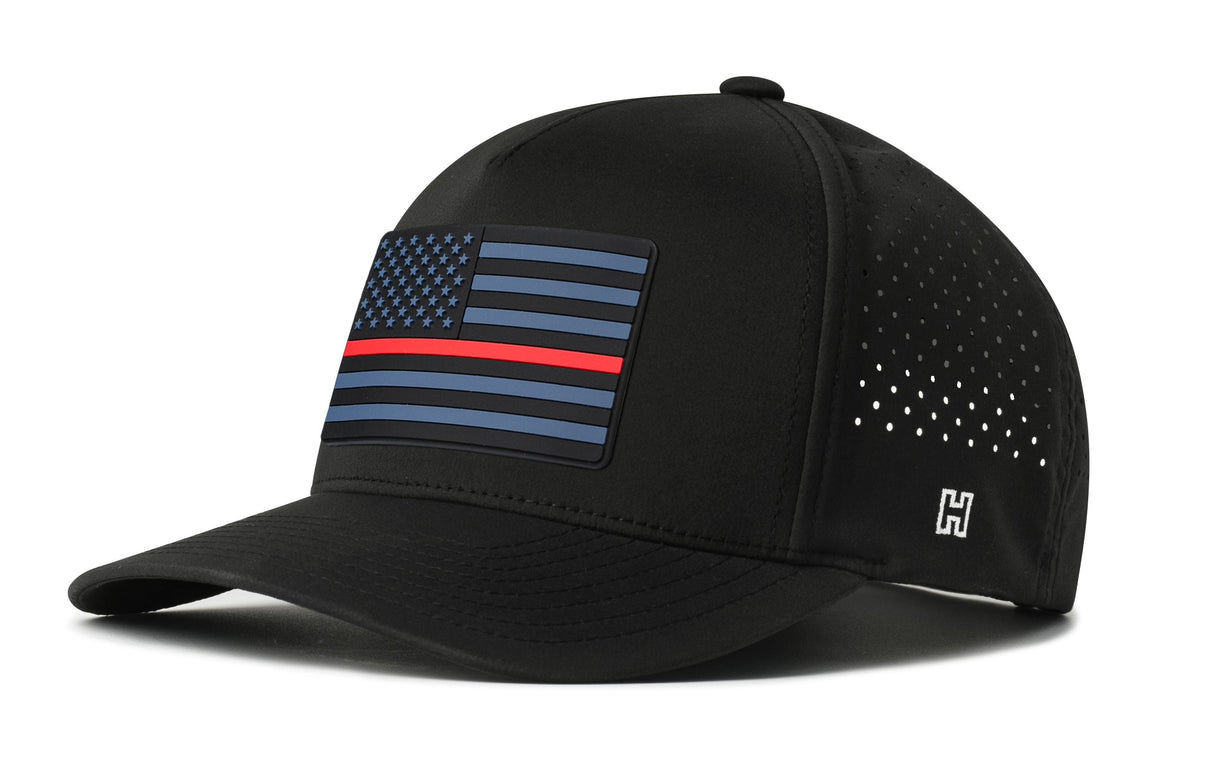 Thin Red Line Tactical Performance 5-Panel Hat | Firefighter Flexfit® Snapback