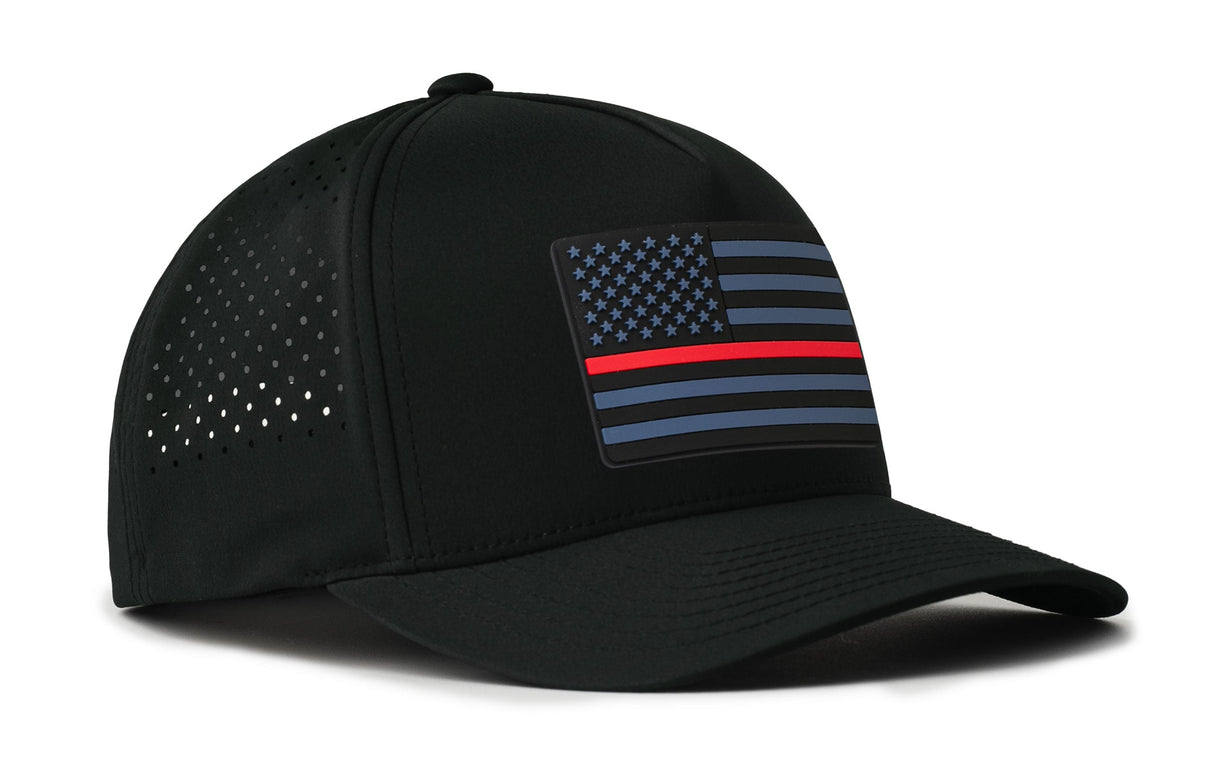 Thin Red Line Tactical Performance 5-Panel Hat | Firefighter Flexfit® Snapback