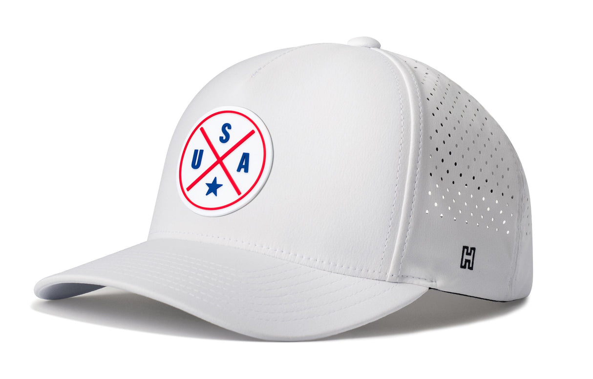 USA Performance 5-Panel Hat | America Red, White And Blue Flexfit® Snapback
