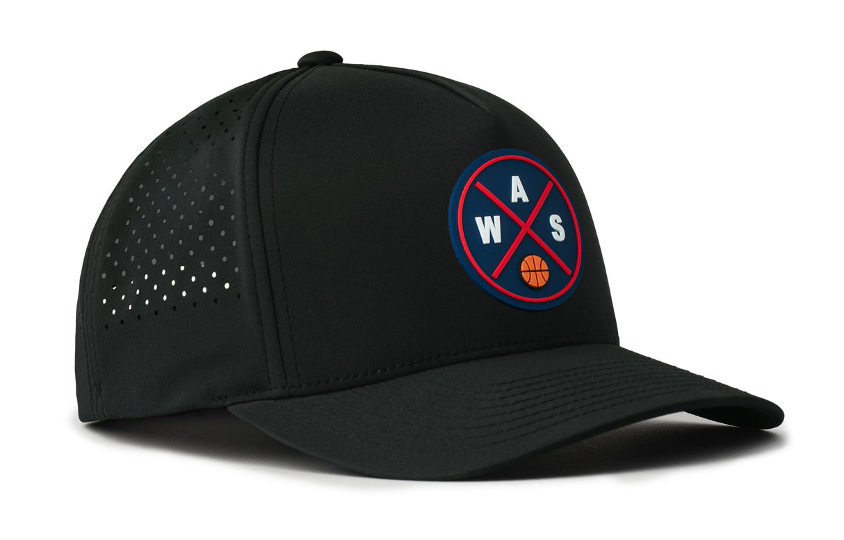 Washington DC Basketball Performance 5-Panel Hat | WAS X Flexfit® Snapback